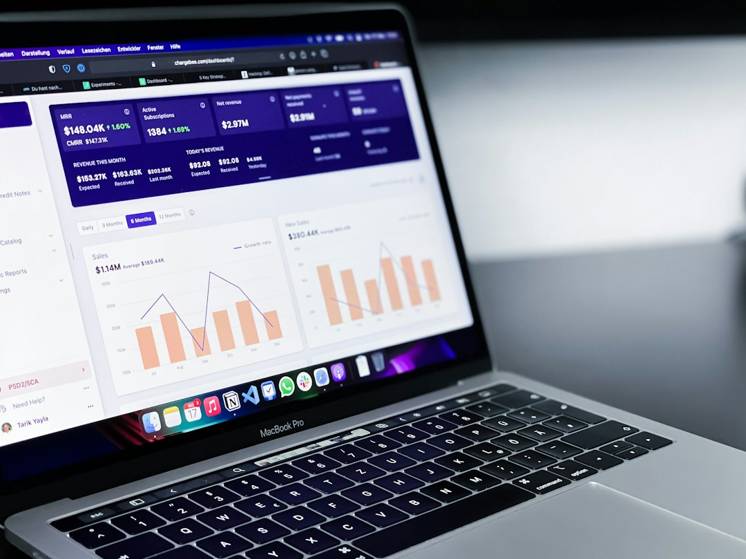 Digital analytics dashboard illustrating conversion measurement